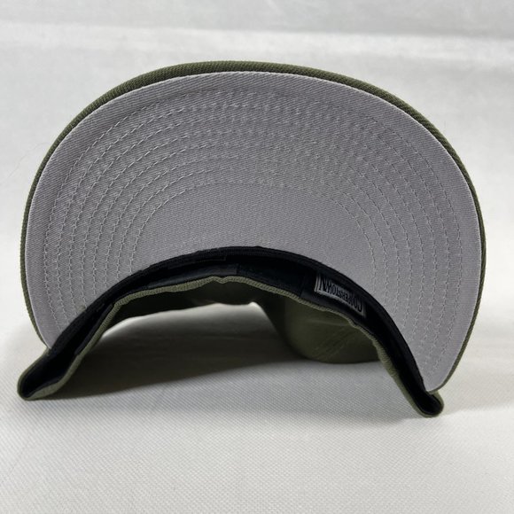 New Era 59FIFTY BALTIMORE ORIOLES Green BIRD LOGO FITTED HAT 60th Anniv. 7 1/4" - Picture 5 of 5